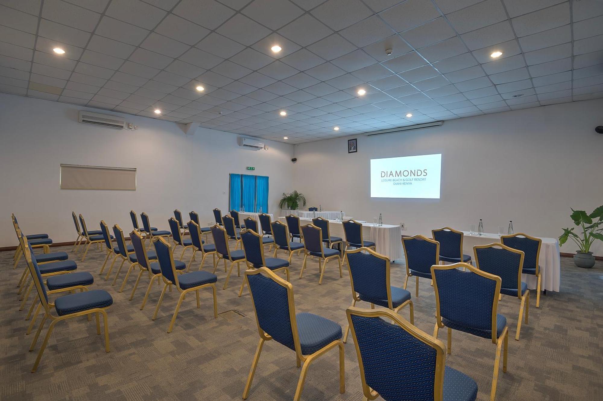 Diamonds Leisure Beach & Golf Resort Diani Beach Bagian luar foto The conference room
